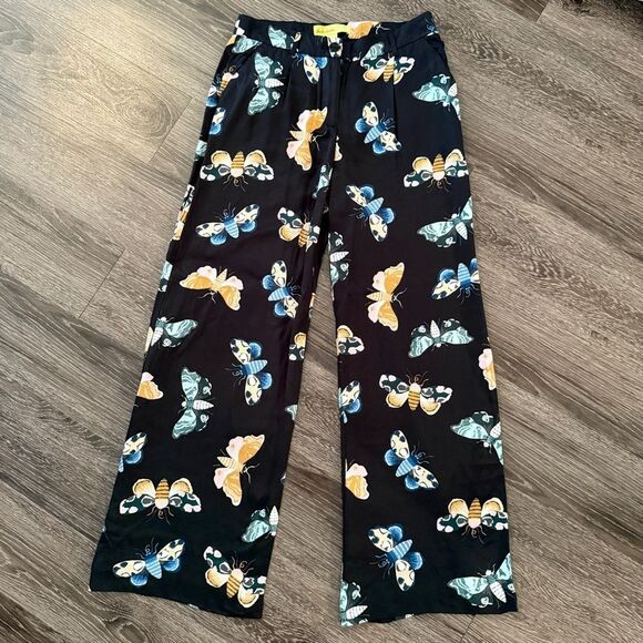 Sarah Gordon Maeve Butterfly Wide Leg Pants - Picture 1 of 7